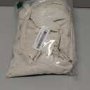 jinchan Linen Tier Curtains with Attached Valance for Kitchen Windows 36 Inch Length Farmhouse Cafe Curtains for Small Windows Light Filtering Rustic Short Drapes for Bathroom Laundry 2 Panels Beige (Rod Pocket Crude)