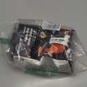 TitanFlex Heavy Duty Industrial Orange Nitrile Gloves, 8mil, Gloves Disposable Latex Free with Raised Diamond Texture Grip, Powder Free, Rubber Glove, Mechanic Gloves,100ct Box (Large)