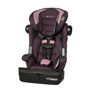 Baby Trend Hybrid SI 3-in-1 Combination Booster Seat, Dash Orchid Side-Impact Protection, 3-Stage Growth Design, Adjustable Headrest, Cushioned Comfort, Mfd: 04/2026