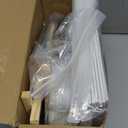 Cholemy 36 Pcs Valentine Paint and Sip Kit for Adults 8''x10'' Pre Drawn Canvas for Painting DIY Afro Acrylic Painting Kit Wood Easel Brushes Date Night Bulk for Party Gifts(Animal)