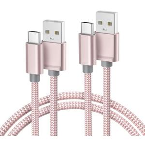 Basesailor USB Type C Charger Cable 3.3FT 2Pack,Charging Cord for Kindle Fire HD 7 2022 12th,10 9th 2019,8 10th 2020,Paperwhite 11th 2021 Generation,Samsung Galaxy A03s,A51,A52,A53,A12 A13,A32 A33,A42