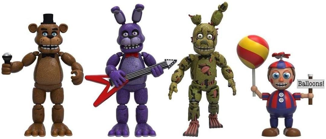 Funko Five Nights at Freddy's 4 Figure Pack(2 Set), 2" 