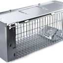 Faicuk Heavy Duty Squirrel Trap Chipmunk Trap Rat Trap and Other Similar-Size Rodents - 16.3 x 6 x 6.7