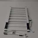 Above Washing Machine Drying Rack,Hidden Retractable Trouser Rack,Home Balcony Aluminum Alloy Pull-Out Hanger(85-120cm)