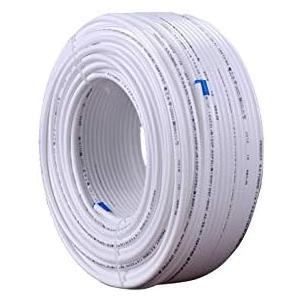 White 1/4" RO Tubing at 70°F-120PSI to 150°F-60PSI 1/4" Flexible water pipes 1/4-inch Plastic NSF Certified CCK Tubing（100 Feet)