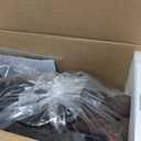 TURBRO Eternal Flame 26 in. WiFi Infrared Quartz Electric Fireplace Log Heater with Sound Crackling, Realistic Pinewood Logs, Adjustable Flame Colors, Remote Control, Thermostat, Timer, 1500W Black