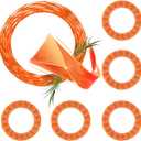 4 x 6 Pack 0.095"AL2420P Pre-Cut Replacement Twisted Timmer Line Compatible with EGO 56-Volt 15"String Trimmers & Multi-Head String Trimmer Attachment,84 FT Weed Eater String line for EGO Trimmers String