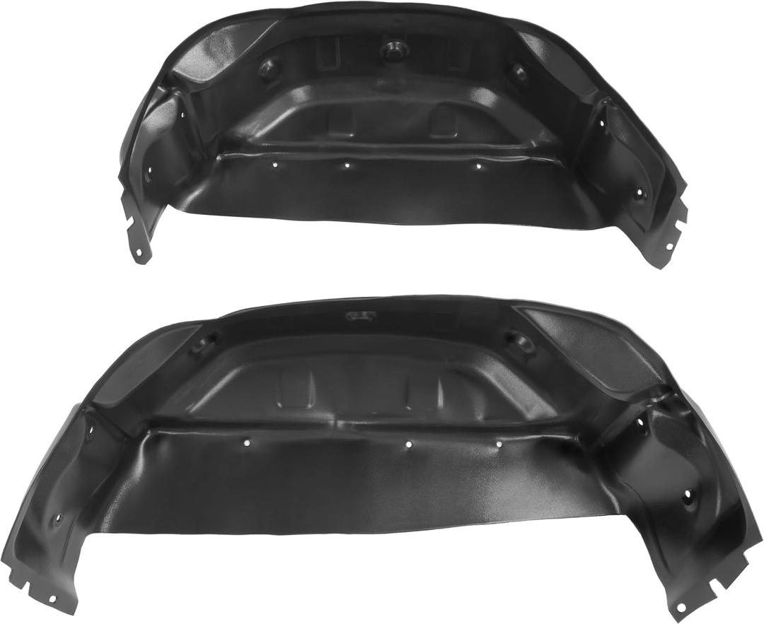 ALMULOO Rear Wheel Liner Guard Compatible with 2020-2026 Chevy Chevrolet Silverado 2500HD 3500HD Driver & Passenger Side Pair