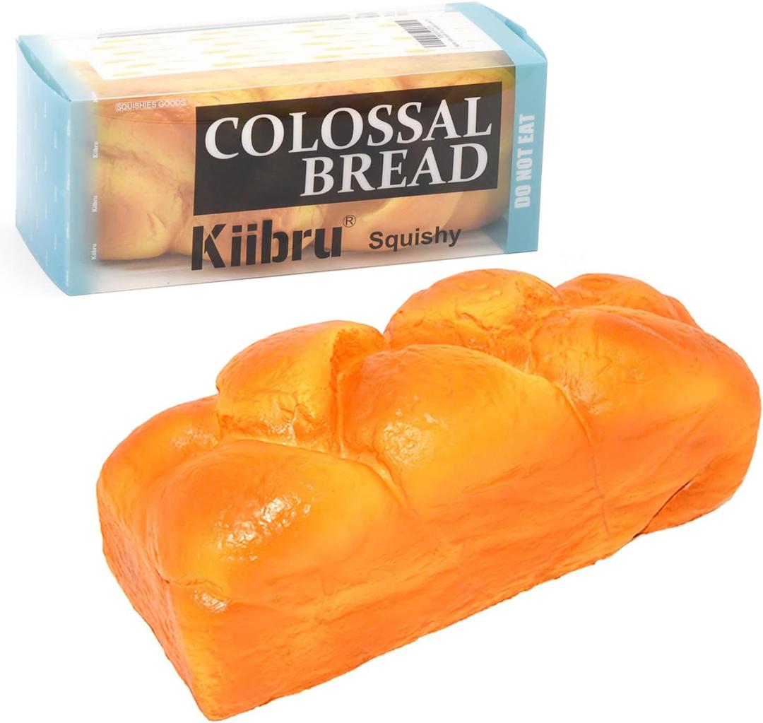 Squishy English Bread 7.9" Colossal Slow Rising Squishies Scented Toy