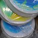 Sensory Floor Tiles for Kids Toddlers: 4 Pack Sensory Toys for Kids with Autism & ADHD, Round Liquid Play Mats for Lava Games, Gross Motor Skills- Sensory Room, Daycare Essentials, Preschool Must Have