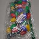 JOYIN 3 Packs Christmas Necklace LED Light Up Necklaces 9 Bulbs LED Holiday Party Favor Costume Accessories for Christmas Xmas Favor Party Supply