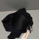 OEAK Women Jelly Bras No Underwire Scalloped Push Up Buttery Soft Tshirt Bra Seamless Full Coverage Convertible Everyday Bra (3X-Large, Black)