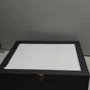 Gerrii Shadow Box Display Case 13 x 16 - Deep 5 Inch Large Wooden Picture Frame with Linen Back, Removable Shelves, Wooden Memory Case for Wedding Bouquets, Photos, Medals & Keepsakes, Black