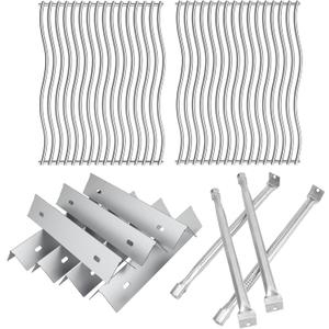 Grill Replacement Kit for Napoleon Prestige 500, Built-in Prestige 500, P500RSIBNK-3 BIP500RBNSS-3 BIP500RBNSS-3, Cooking Grid, Heat Plate and Burner for Napoleon