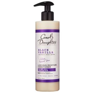 Carol's Daughter Black Vanilla Moisture Sulfate Free Conditioner for Curly, Wavy or Natural Hair, Moisturizing Hair Care for Dry, Damaged Hair, 12 Fl Oz