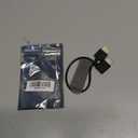 Uonecn 8K HDMI 2.1 Cable for Atomos Ninja V, 48Gbps Ultra High Speed Thin HDMI Cord, Left Angle to Right Angle Short HDMI Cable for Sony A7iv, Z-CAM F6, RED Dolby Atmos, 8K 4K TV, Laptop 10"|25CM