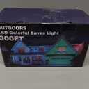 LETIANPAI 300FT Permanent Outdoor Lights,RGB Eaves Light with App Control Remote,DIY Scene Modes IP67 Waterproof Under Eave Lighting,Outdoor Lights for Decor,Garden Decor,House,Party,Holiday