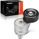 A-Premium Belt Tensioner Assembly with Pulley Compatible with Acura TL 2009-2014, TSX 2010-2014, RDX 2013-2015 & Saturn Vue 2004-2007, 3.5L, Replace# 31170RDMA02, 12634366