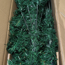 8Ft Artificial PVC Christmas Tree Stand Indoor Outdoor Green