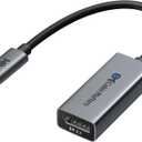 Cable Matters 80Gbps Unidirectional USB C to DisplayPort 2.1 Adapter, [16K@60Hz, 8K@240Hz, 4K@960Hz and HDR], Thunderbolt 5/4, USB4 Compatible with VR Headset, MacBook, iPad Pro, XPS, Surface Pro