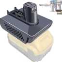 TPDL DW31A Battery Adapter for Dyson Type A DC31 DC35 DC34 DC45 Vacuum Cleaner, Adapter Convert for Dewalt 20V Lithium to Dyson Type A 22.2V Battery (Not for Type B)