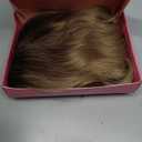 PANEWAY Hair Topper 16 Inch Wavy Synthetic Clip-In Topper for Women Natural Looking Voluminous Hairpiece for Thinning Hair, Lightweight & Breathable