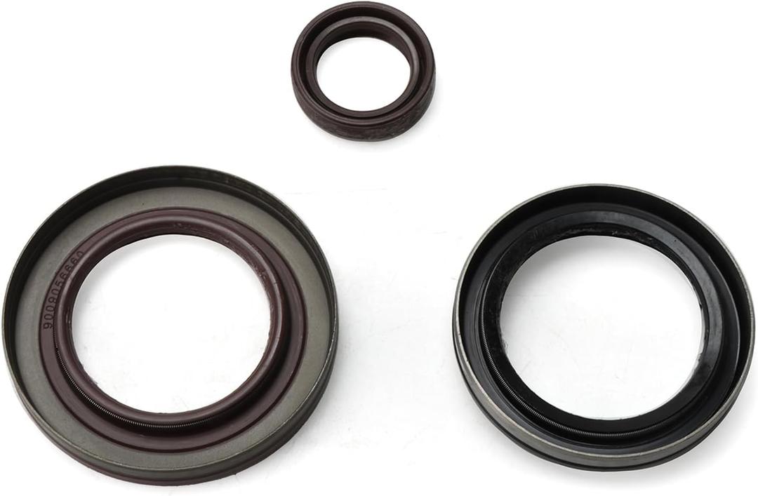 Transmission Seal Set- for 2011-2018 Ford Fiesta/Fusion/Focus/B-Max/EcoSport, DPS6 6DCT250, Drive Shaft Output Seal, Oil Pump Seal, Shaft Seal, Front Seals Kit & Input/Output Shaft Seals
