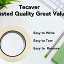 2 x Masking Tape, 2 Roll 0.75 Inch  55 Yards Painting Tape, General Purpose for Factory Home Office School Stationery, Labeling, Painting, Crafting, Arts use etc