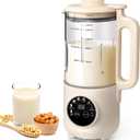 50oz Nut Milk Maker, 10-in-1 Automatic Nut Milk Machine with 20 Blades, Almond Milk Maker for Plant Based Milks Homemade Oat, Soy Milk Machine with Delay Start, Keep Warm, Auto Clean