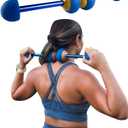 MOBO 7-in-1 Muscle Roller Stick  Full-Body Massage Roller for Myofascial Release, Trigger Point Therapy, Muscle Recovery, Deep Tissue Leg & Back Pain Relief, Physical Therapy, Gym & Travel Use