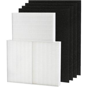 Goodsby HPA300 3x True HEPA Filters R + 4x Carbon Pre Filters A Replacement for Honeywell HRF-R3 Air Purifier HPA300 Series, HPA300, HPA304, HPA300VP, HPA3300, HPA5300, HPA8350