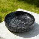 Stone Bird Bath, 10 inch Heavy Bird Bath Bowl Only for Outdoor,Tabletop, Ground Patio Garden Decor, Weather-Resistant Easy to Clean