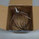 KN211WW Stainless Steel 11-Wire Whip Attachment for KitchenAid Bowl-Lift Mixer 7 Quart Bowl, Stainless Steel Whisk Replacement for Kitchen Aid Mixer, Dishwasher Safe, Egg Heavy Cream Beater