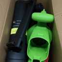 GreenSweep 3-in-1 Leaf Blower, Vacuum & Mulcher  10 Amp Electric Garden Tool with 10-Gallon Collection Bag  Lightweight, Powerful & Easy to Use