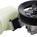 68044144AC Power Steering Pump with 8-Groove Pulley & Reservoir Compatible With D-odge 2008 Ram 1500 5.7L,2003-2009 Ram 2500 3500,2010 Ram 2500 3500 6.7L,2008-2009 Ram 4500 5500