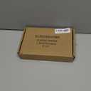 ELSKER&HOME Shelf Brackets 6 Inch, 8 Pack Floating Shelf L Brackets for Shelves Support, Black Metal Heavy Duty Shelf Brackets for DIY Decorative