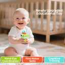 Dinosaur Busy Cube, Sensory Toys for Toddlers 1-3, Activity Cube Baby Travel Toy for Infant Baby 9-12-18 Months, First 1st Birthday Gifts for Boys Girls