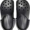 Crocs Unisex-Adult Classic Clogs, Black, 10 Men/12 Women