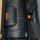 VEVOR Push Lawn Sweeper, 21inch Leaf & Grass Collector, Heavy Duty Thickened Steel Durable to Use with Large Capacity 3.5 cu. ft. Mesh Collection Hopper Bag, 2 Spinning Brushes