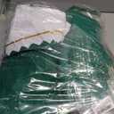 Sumind 100 Pieces Felt Christmas Stockings 15 Inch Party Favors Stockings Xmas Decoration Stocking Rustic Santa Stocking for Christmas(Green)