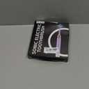 Sonic Electric Toothbrush for Adults & Kids, Rechargeable Electric Toothbrush with 10 Brush Heads & Travel Case, Teeth Whitening, Holder, Charge for 120 Days - Purple