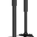 SetSail Toilet Brush and Plunger Set, Toilet Plungers for Bathroom Heavy Duty Toilet Bowl Brush and Holder Hidden Toilet Plunger and Brush Set for Deeply Cleaning - Black