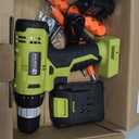 FADAKWALT Cordless Drill Set, 20V Electric Power Drill with Battery And Charger, Torque 30N, 21+1 Torque Setting, 3/8-Inch Keyless Chuck, Drill Driver Bits Kit, with LED