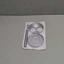 Electric Toothbrush Holder Stand for Bathroom: Stainless Steel Ventilated Organizer with Slots for Electric Toothbrushes & Razors, Silver