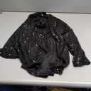 GRACE KARIN 2024 Women's 3/4 Sleeve Sequin Jackets Open Front Sequin Cardigan Sweaters Blazer, Size: Small