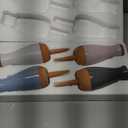 Ollas (Set of 4) | 12oz Terracotta Plant Watering Globes - Self Watering Planter Insert - Automatic Plant Watering Devices | Vacation Watering Pots for Indoor & Outdoor Plants (Black, Blue, White and Pink)