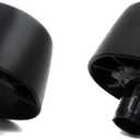 2PCS Jeep Hood Bumper Stops Rubber Bonnet Bumper Cushion for Jeep Wrangler JK 2007-2017