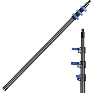 Carbon Fiber Telescopic Pole, Multi-Purpose Lightweight Extension Pole 16FT