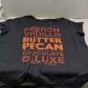 French Vanilla Butter Pecan Chocolate Deluxe T-Shirt Small