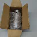 Stainless Steel 2.5 to 2.5 Inch Exhaust Adapter, 2.5" ID Exhaust Reducer Connector Pipe with Clamp